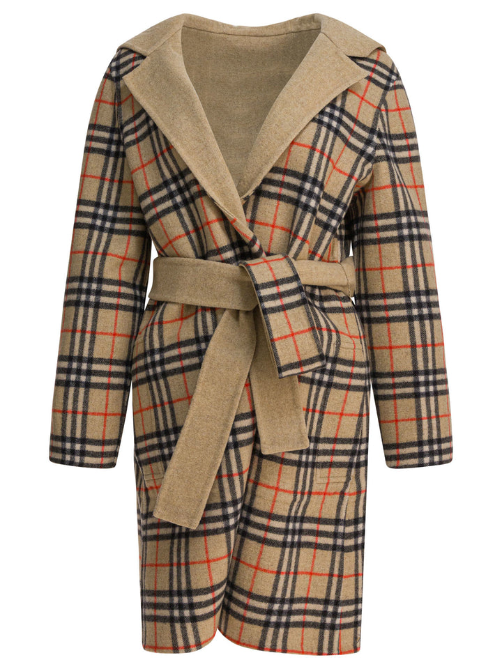 Burberry Reversible Wool Coat Jackets and Coats - Beige | c4f89295c8f8638cad081b7b855dbe77d8fb1176