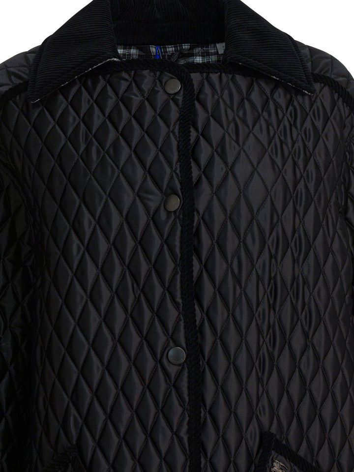 Burberry Floriston Jackets and Coats - Black | 549767a60f245bb1f6cf100980e5be9119d2edcd