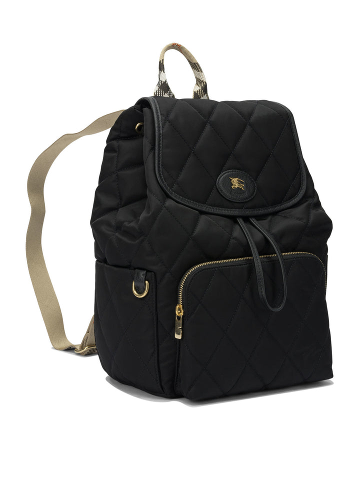 Burberry Horseshoe Backpacks & Travels - Black | b3fe1178e4cbbd26b54456041cdd78ad43e90438