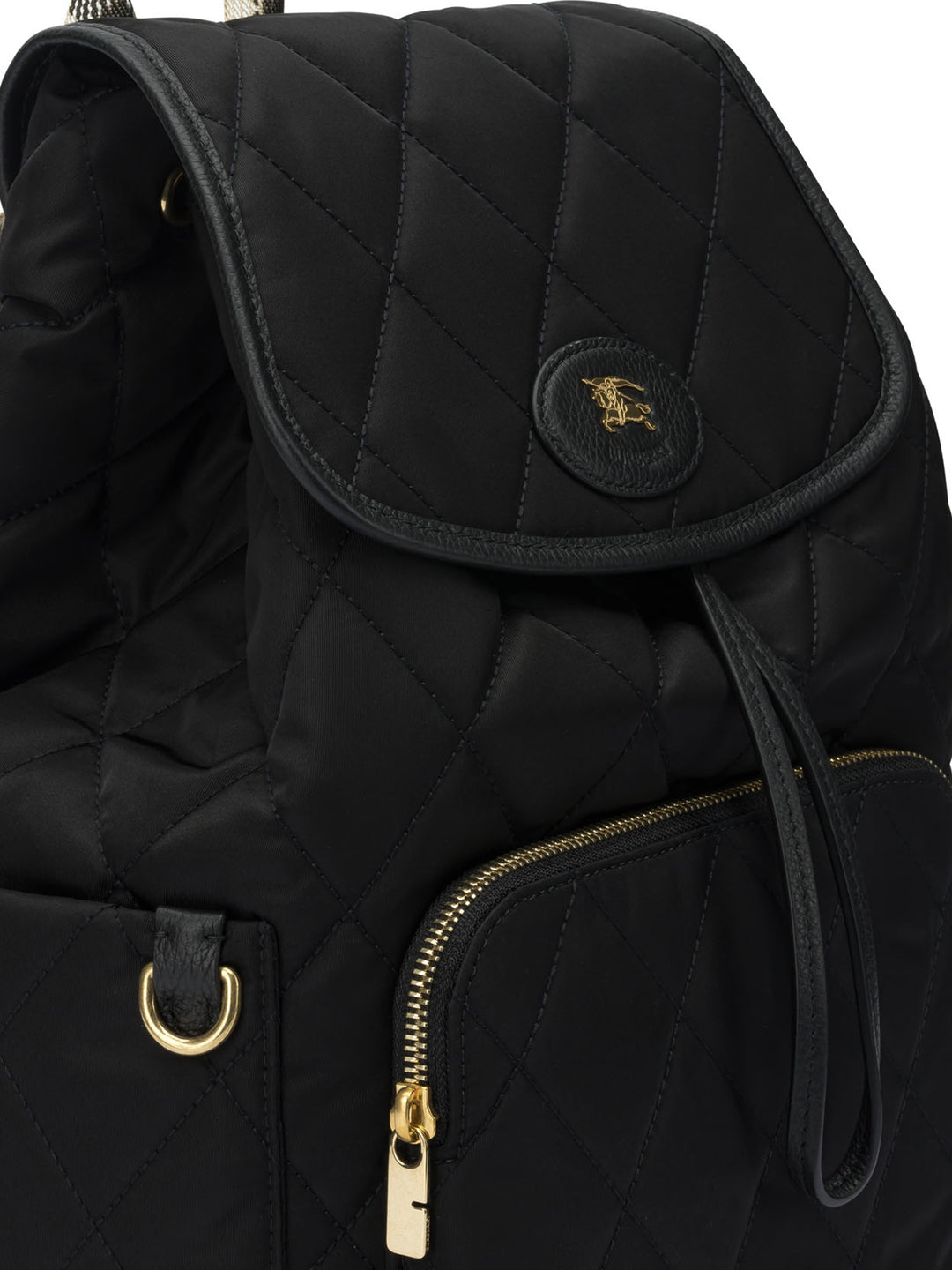 Burberry Horseshoe Backpacks & Travels - Black | bd1762c4152381f9cbf8fe061a6511e8aaf57fd8