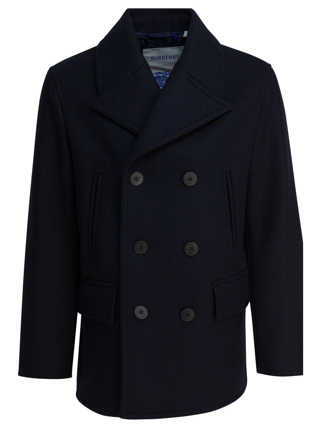 Burberry Wool Coat Jackets and Coats - Blue | 1b0024ab3c2acea7accdbf7eb522066272893831