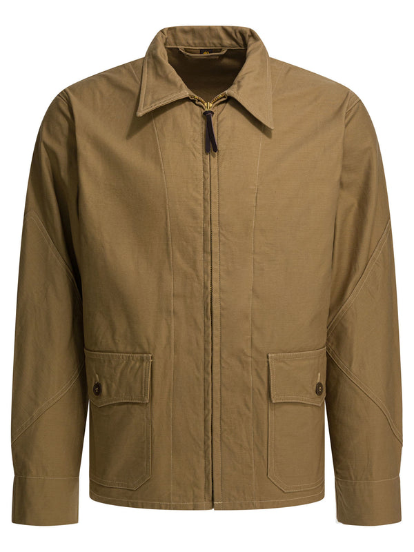 M-421a Jackets And Coats Beige