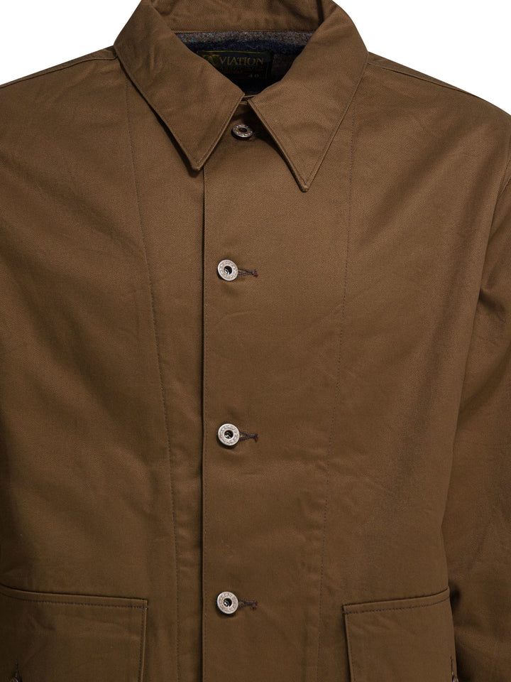 Buzz Rickson'S Aviation Associates Jackets and Coats - Brown | ce0258ec6e3bd71df2d4573e03ca76f6a4d11104