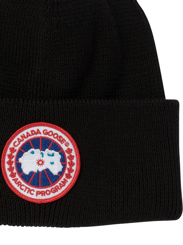 Canada Goose Toque Aectic Youth Hats - Black | 89829666e472782d2c2f8013983bf2004baad1c4