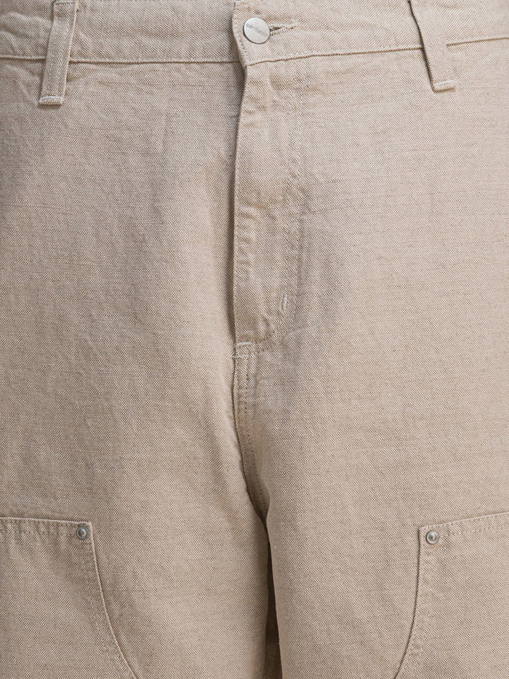 Carhartt Wip Walter Double Knee Trousers - Beige | edf7dbebb4b368e19a3085301add37d90f5b6d7c