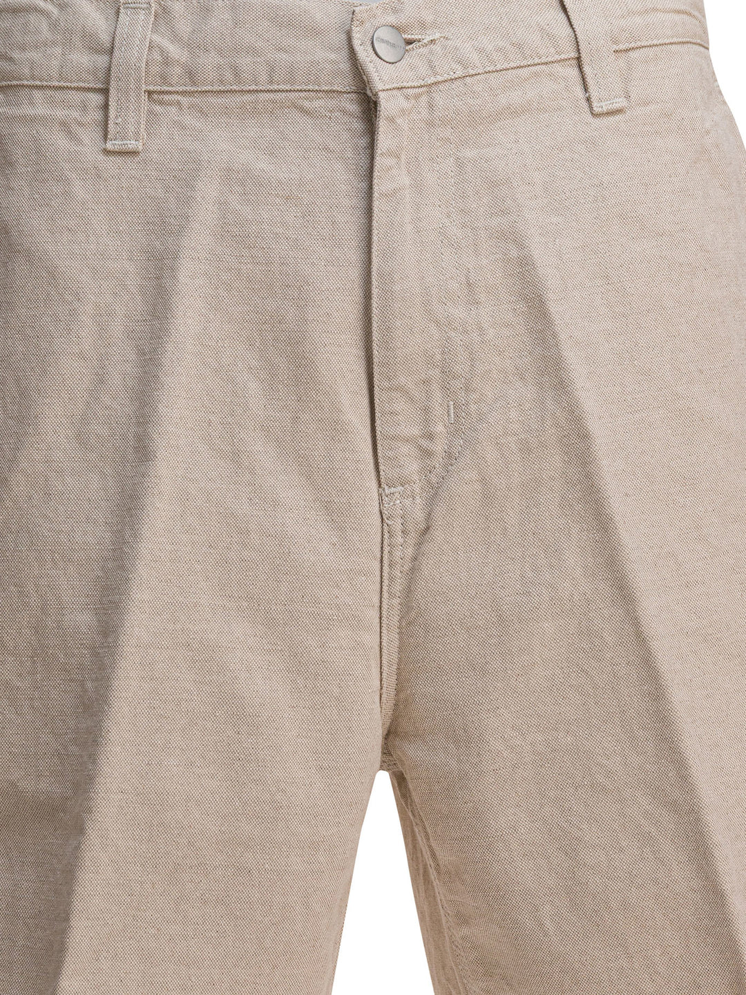 Carhartt Wip Walter Single Knee Shorts - Beige | 496f97a6279b70a6b0f332608f54290f7e5d6702