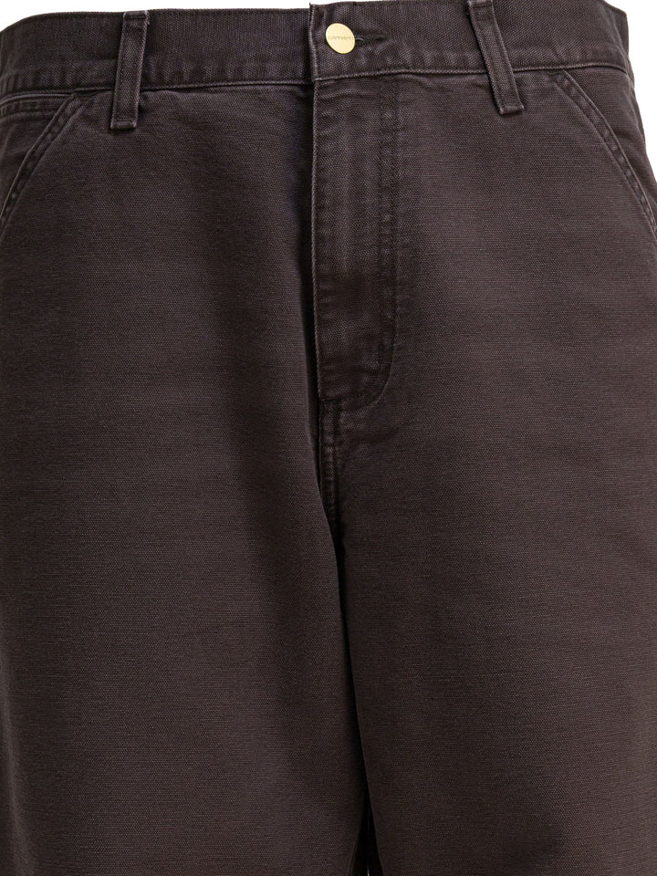 Carhartt Wip Single Knee Trousers - Brown | 5659bb91aacb828ba8f44360b26b9b4f1a24e65b