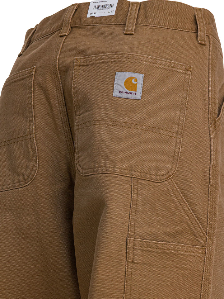 Carhartt Wip Single Knee Trousers - Brown | ab5f88a2964f3d4b5cd6afb85c643e0133e4780d