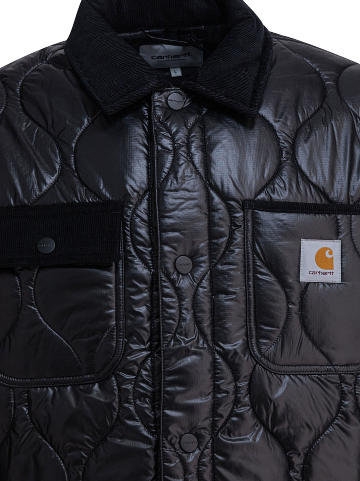 Carhartt Wip Oscar Chore Jackets and Coats - Black | a6c064147bac01e63aaf63e235f888396a594aec