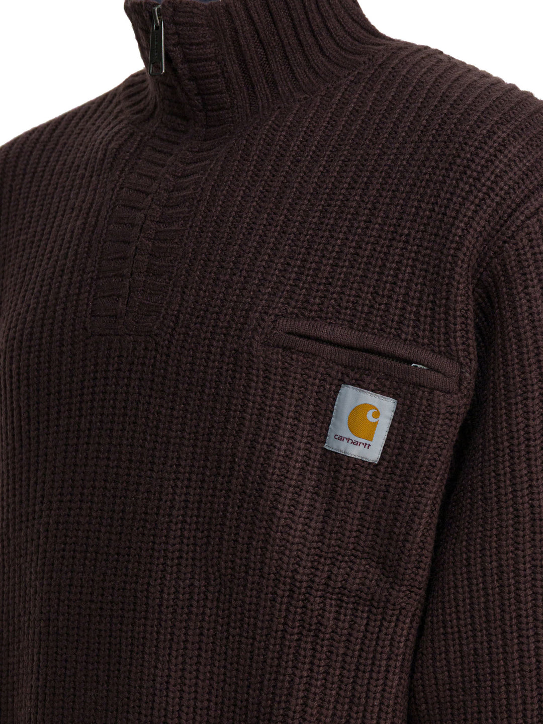 Carhartt Wip Detroit Knitwear - Brown | 2428b9d6fcd7659b6a6c4b1dd1af666906c628f0