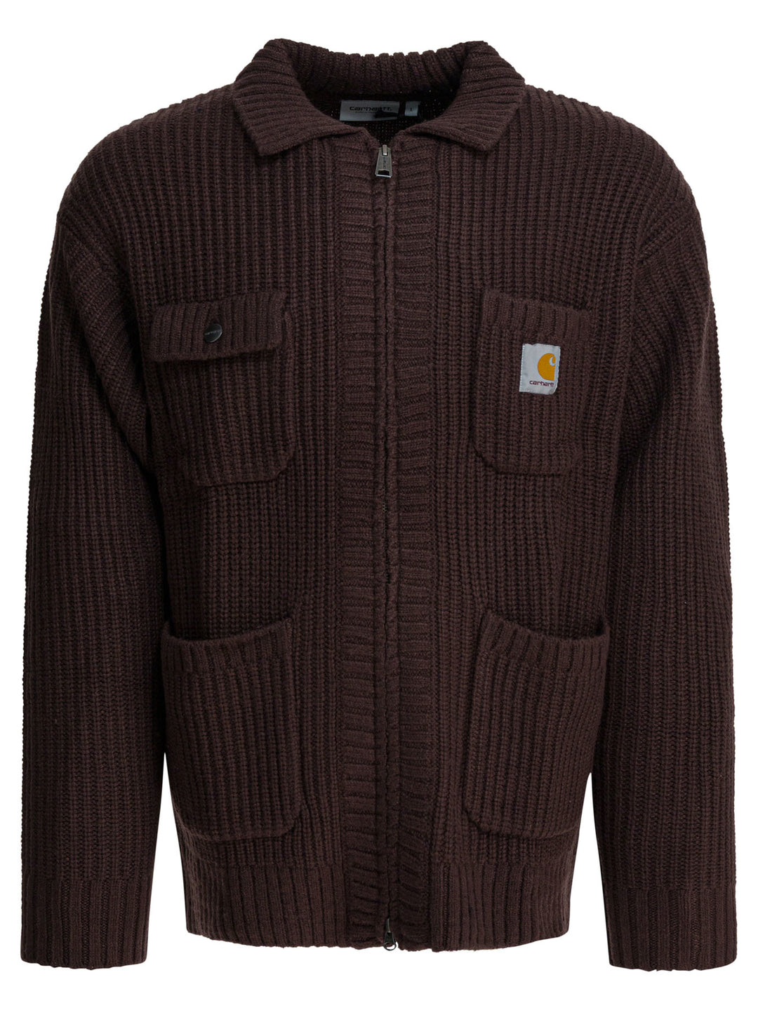 Carhartt Wip Chore Knit Jackets and Coats - Brown | ab6f496c2dfa8d8ff09a042c848405e4a11a053a