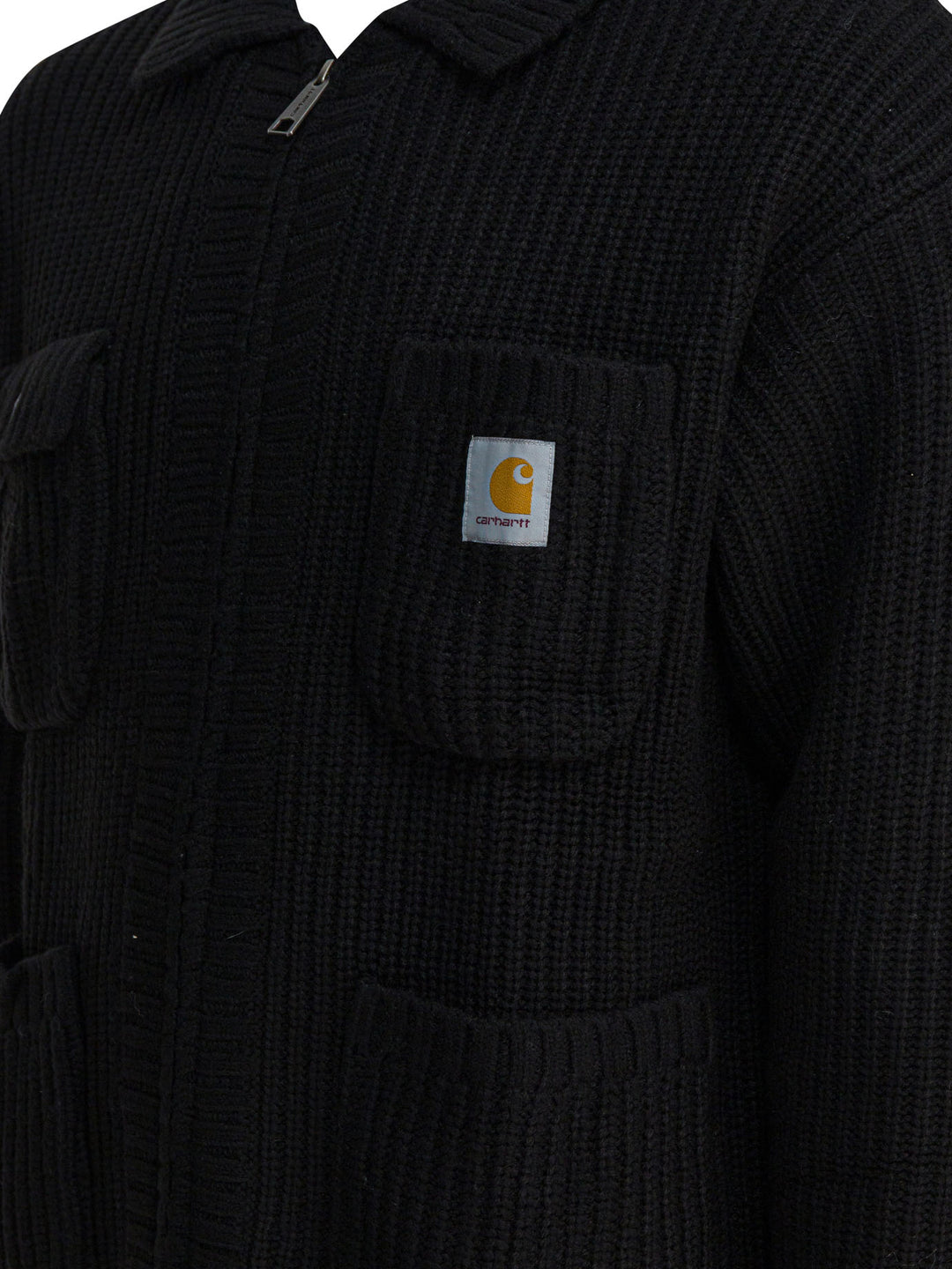 Carhartt Wip Chore Knit Jackets and Coats - Black | 094821a9c0527c8978ed8ed48b1496f403126999