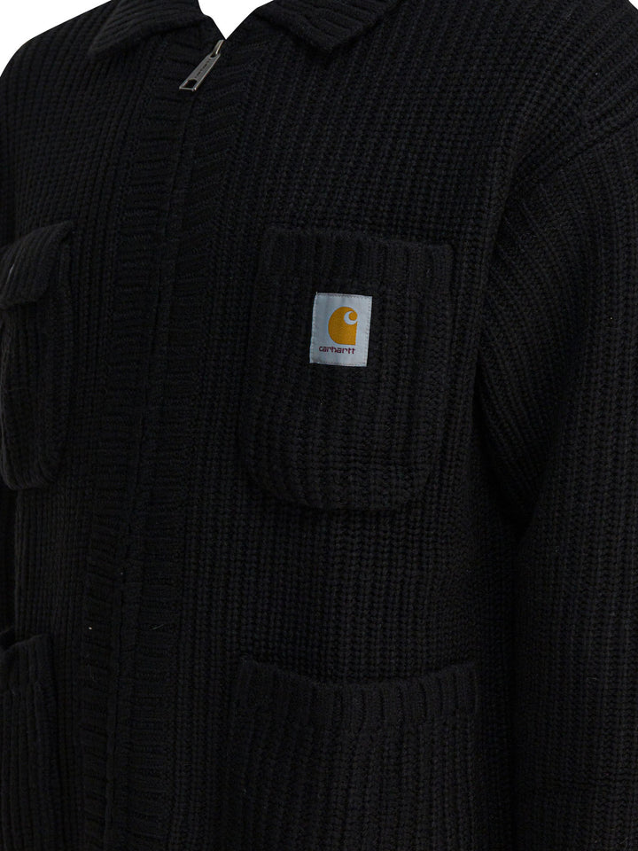 Carhartt Wip Chore Knit Jackets and Coats - Black | 094821a9c0527c8978ed8ed48b1496f403126999