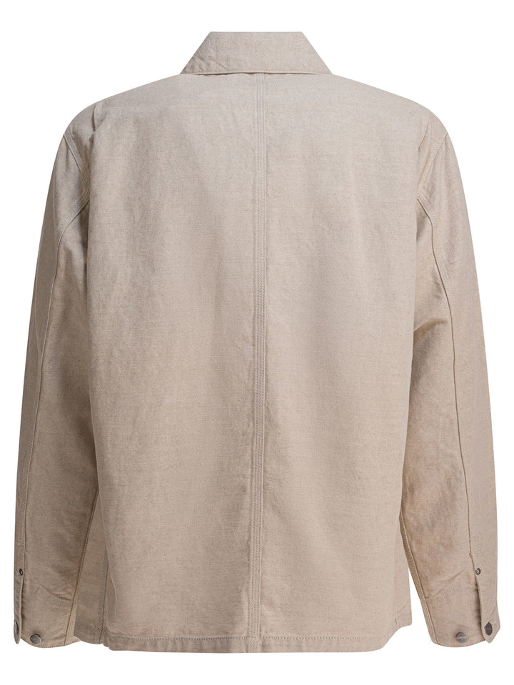 Carhartt Wip Walter Chore Jackets and Coats - Beige | d908e8bb89e2842fefe14671d5c186b5660a7121