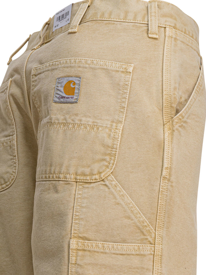 Carhartt Wip Single Knee Trousers - Beige | 3e3c056376dbc12dac8e79e59433880a15a8a6bf