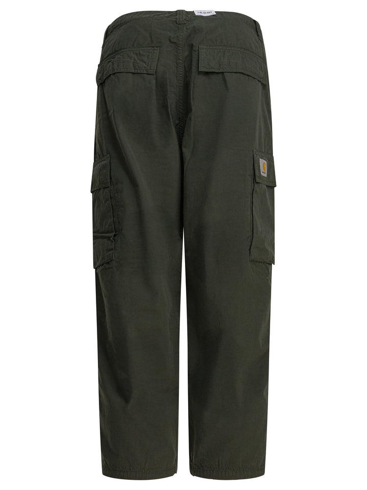 Carhartt Wip Kade Cargo Trousers - Green | 5c4aac5b52fbe0b7b5b4bce6897571c67b27fb26