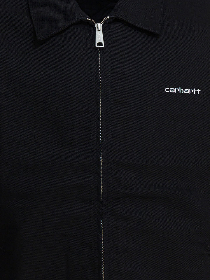 Carhartt Wip Module Script Jackets and Coats - Black | eaebb7a69ddc7802bc0f2efc945fcafc686ab581