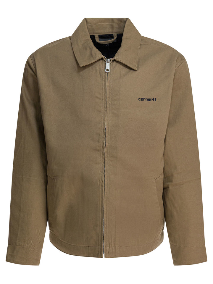 Carhartt Wip Module Script Jackets and Coats - Beige | 4f16a9a0a6ab176b334e7b83898de9decc146fe8
