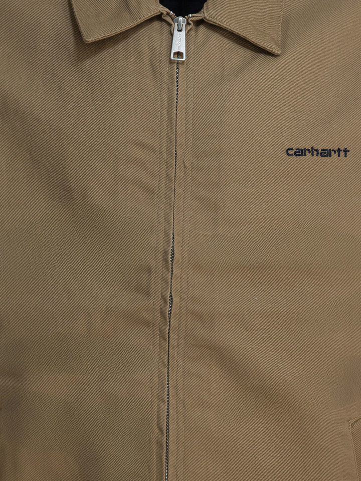 Carhartt Wip Module Script Jackets and Coats - Beige | 7a508c5eb9e719f31a2352bc607690bd833020ef