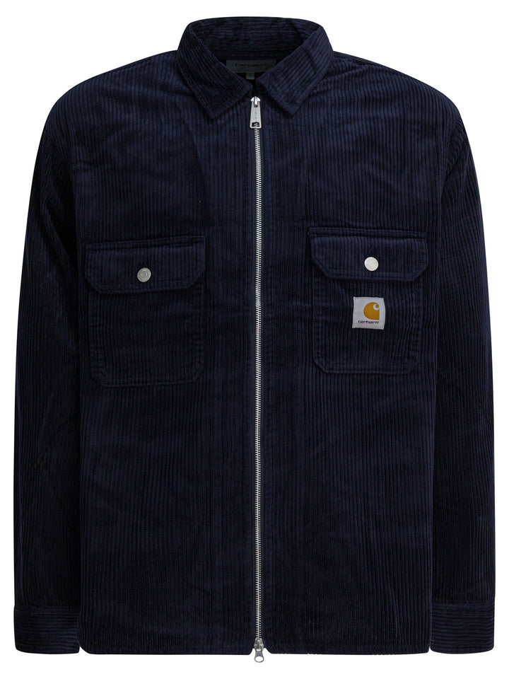 Carhartt Wip Reynold Jackets and Coats - Blue | f0ace24a66141d8e7a412d148fdeb8c23a0de99b
