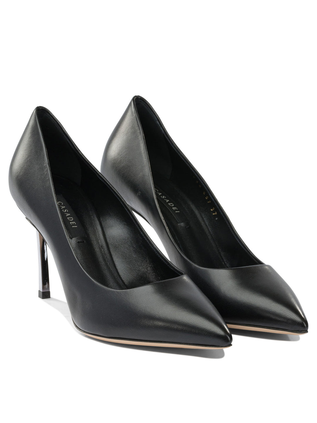 Casadei Leather Pumps Heeled shoes - Black | a451adab1a2895d5928ad26002a78286caac688d