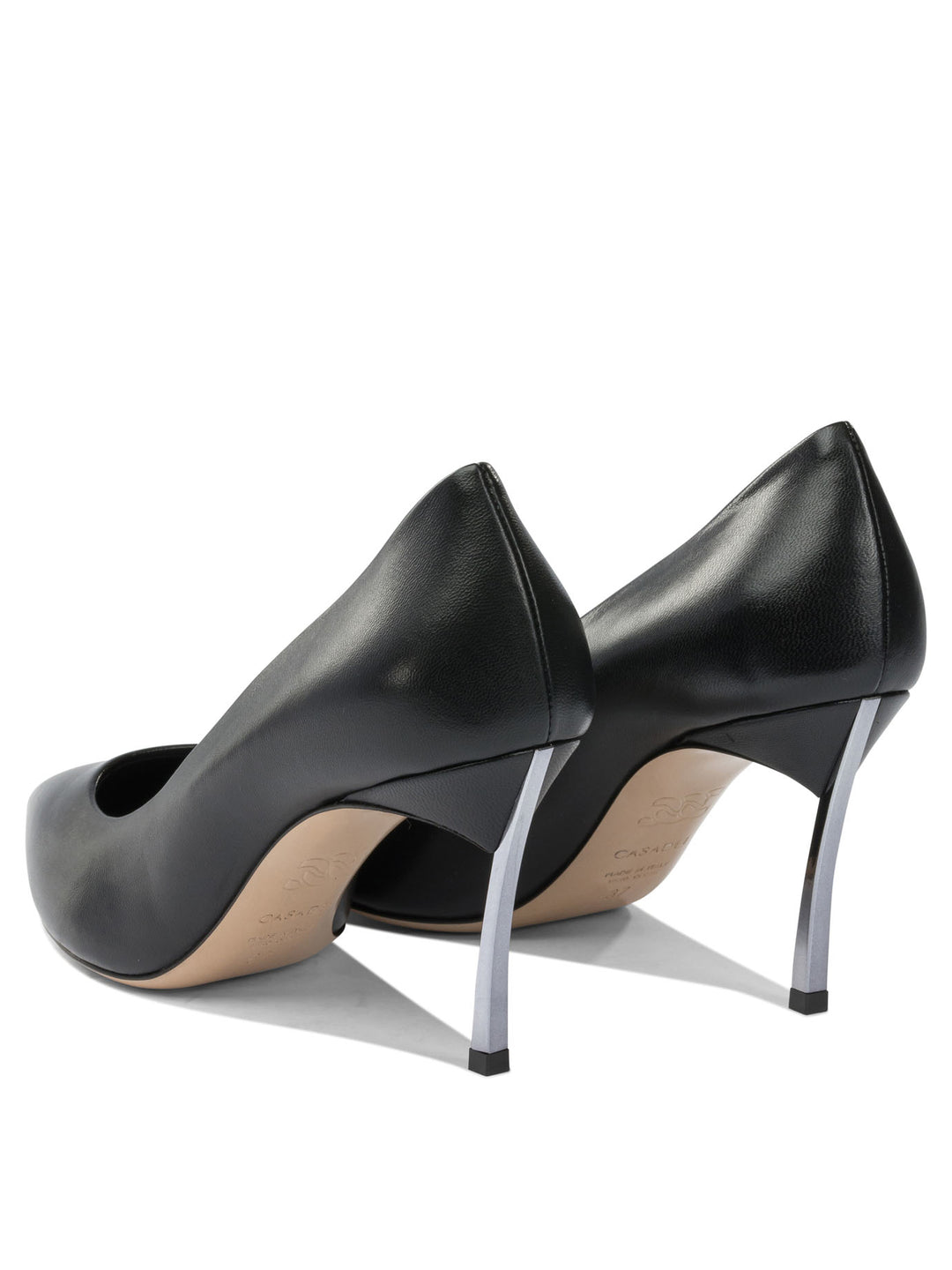 Casadei Leather Pumps Heeled shoes - Black | 309905e0a737b933f137d0828e3ebd7611a1aceb