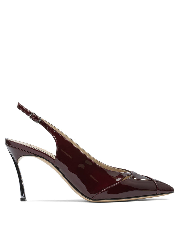 Casadei Samurai Blade Heeled shoes - Bordeaux | 0d90ba31b7aed36f5cec2deee56ed0a1892b40d3