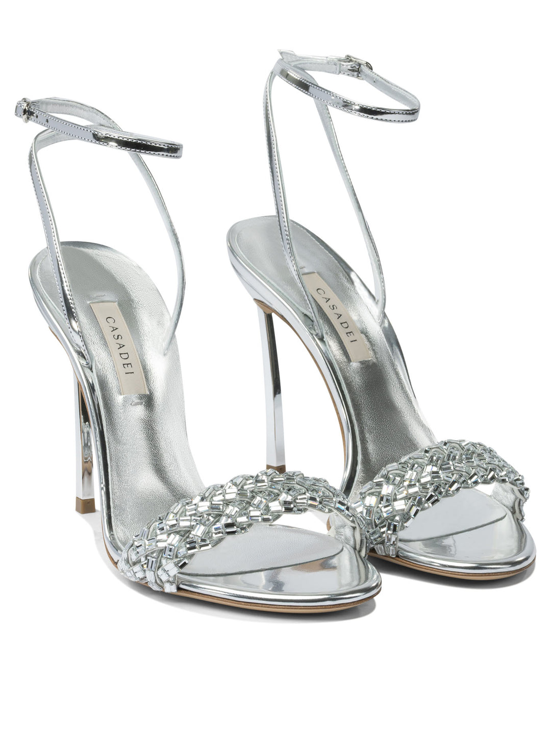 Casadei Interstellar Sandals - Silver | ec80bdb15783d5ba573f0a40bbaa5c1a91850a3f