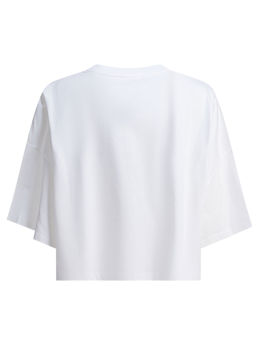 Chloé Boxy T-Shirt In Cotton Jersey T-shirts - White | 0e5fcf37b7b58f372d7c44cd72365ddca1f32ec1
