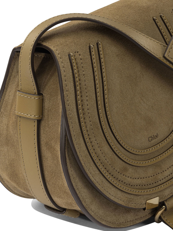 Chloé Marcie Crossbody Bags - Beige | d3018b6e02cdccdb8b6955722f274199279e7ec4