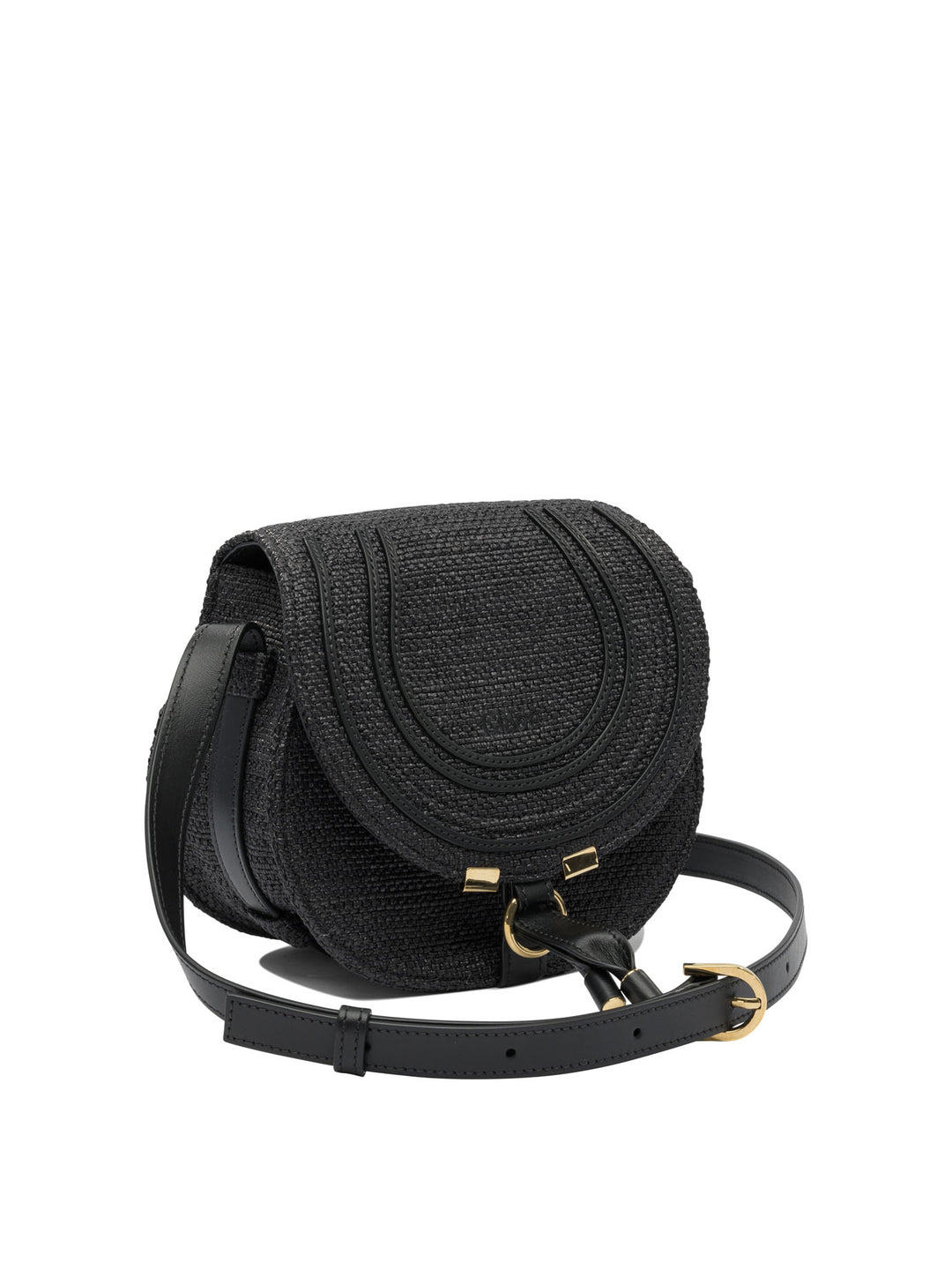 Chloé Saddle Marcie Crossbody Bags - Black | 46407102a31f6804154362d20e9d369f5258a864