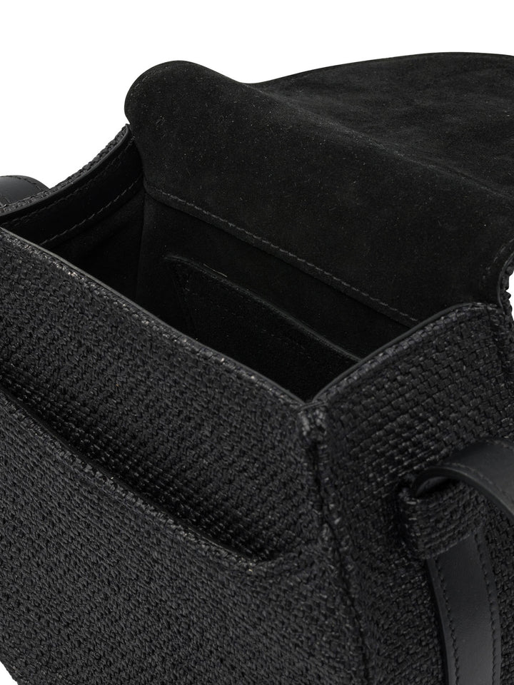 Chloé Saddle Marcie Crossbody Bags - Black | f37e79453df283ee50b2eeadcc8a308bfde53b9c