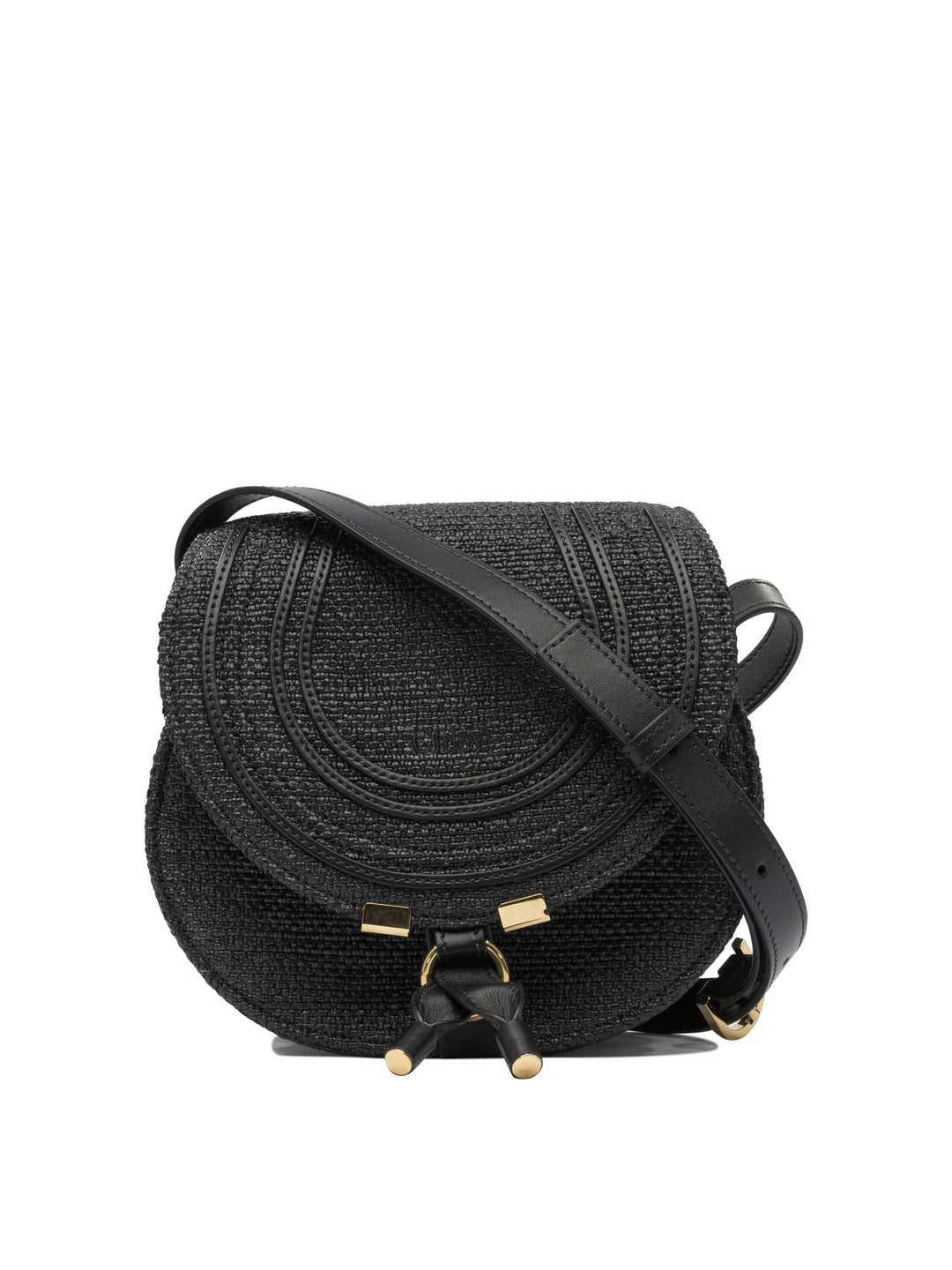 Chloé Saddle Marcie Crossbody Bags - Black | f8a8a6e598a4f54665985edcb1dd8001aa85cd9e