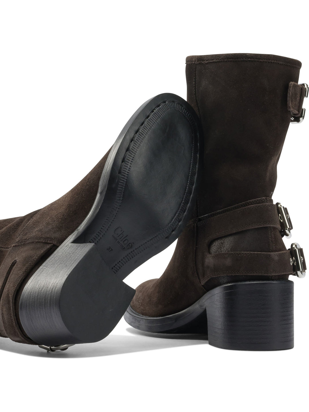 Chloé Dakota Ankle Boots - Brown | 1b4dd7680cbe4f3e3162ffa59c8894755a3932a5