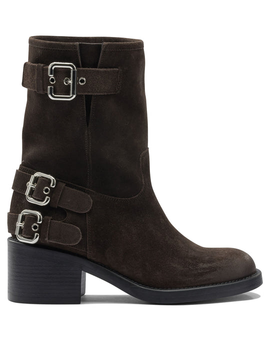 Dakota Ankle Boots Brown