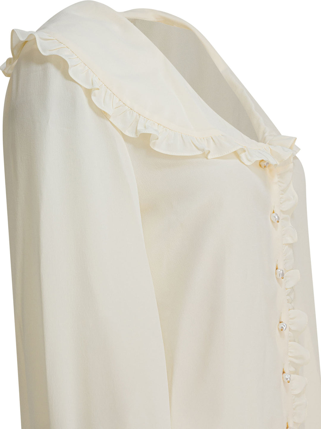 Chloé Silk Shirt Shirts - Yellow | d7117199e7566234be0aa5c0406e76bd591048f6