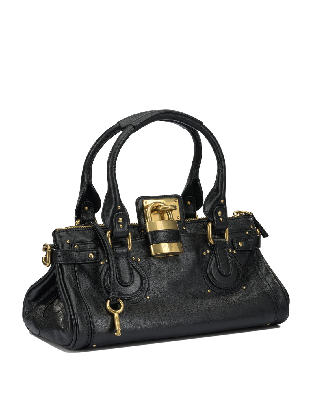 Chloé Paddington Handbags - Black | 6f0228081a440e647f5356442695b1a3bf617ff0