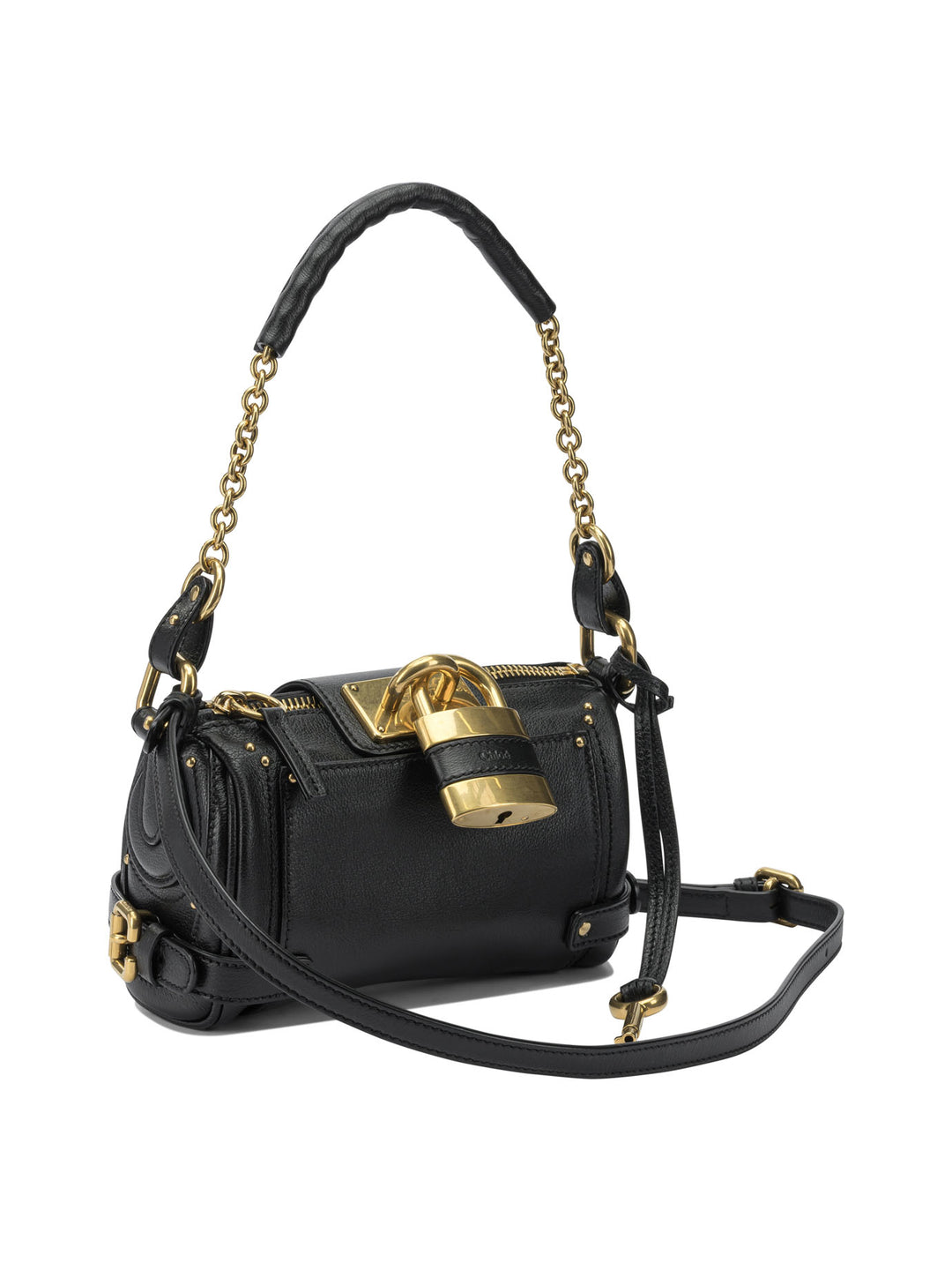 Chloé Paddington Shoulder Bags - Black | 9fdfb7bc0dff6d06cccec734eda546143ccbc7f0