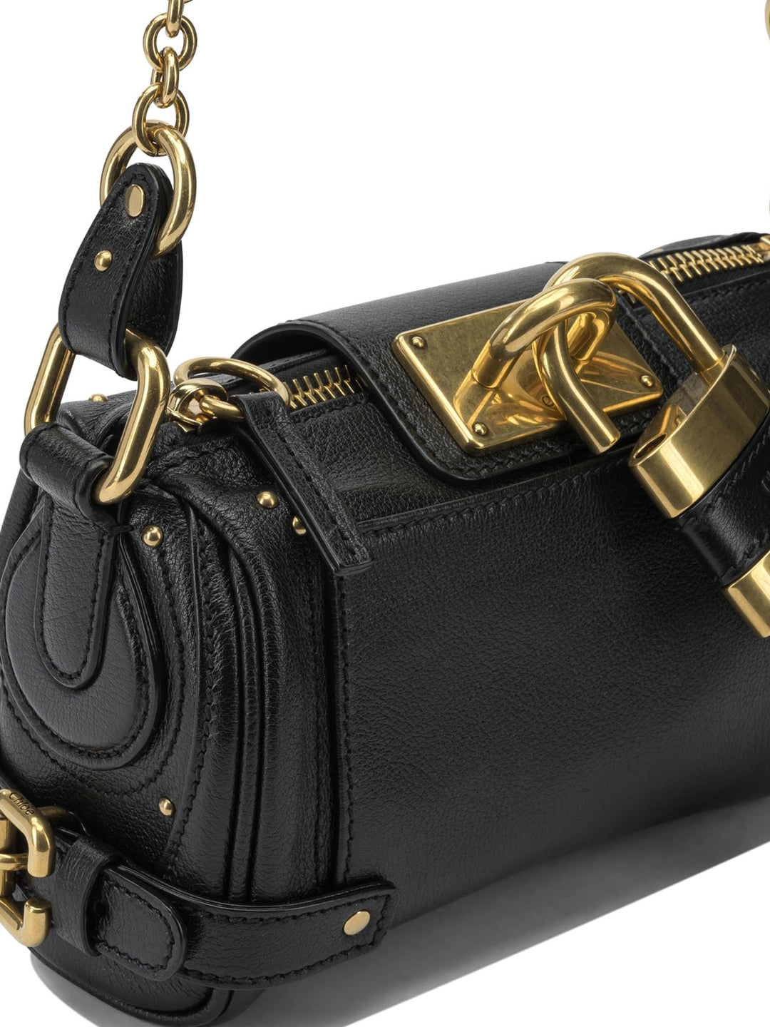 Chloé Paddington Shoulder Bags - Black | 999078993dc055b29bc7254d2ac0bfdcc3274858