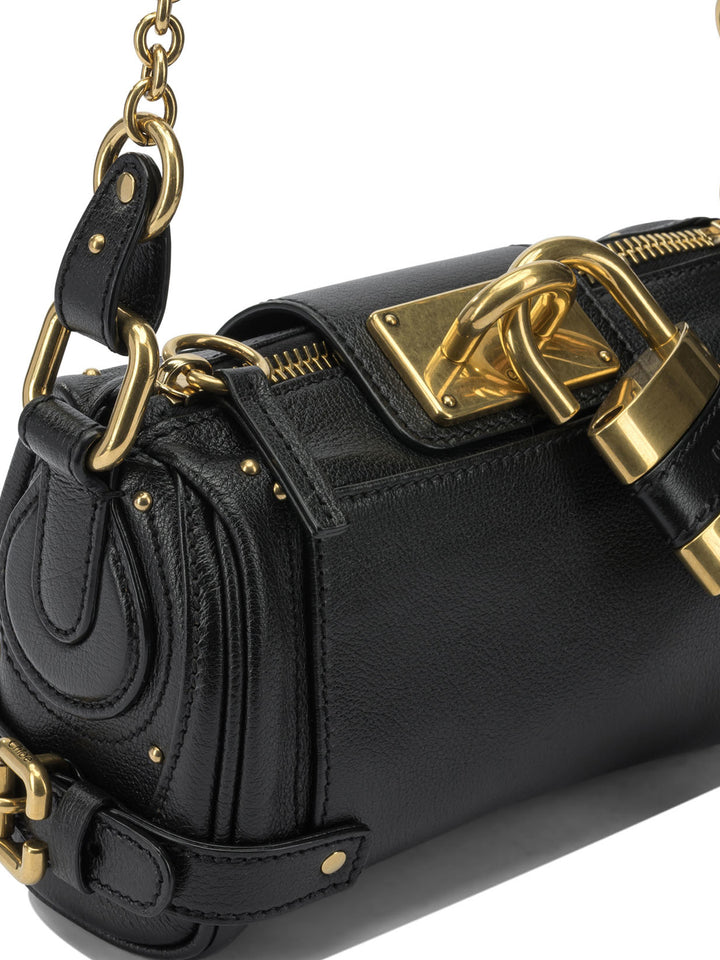 Chloé Paddington Shoulder Bags - Black | 999078993dc055b29bc7254d2ac0bfdcc3274858