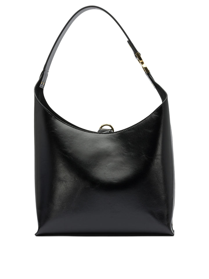 Chloé Hobo Marcie Shoulder Bags - Black | ad6926a3fc26c1a77f6e2b5ae2876e044818a246
