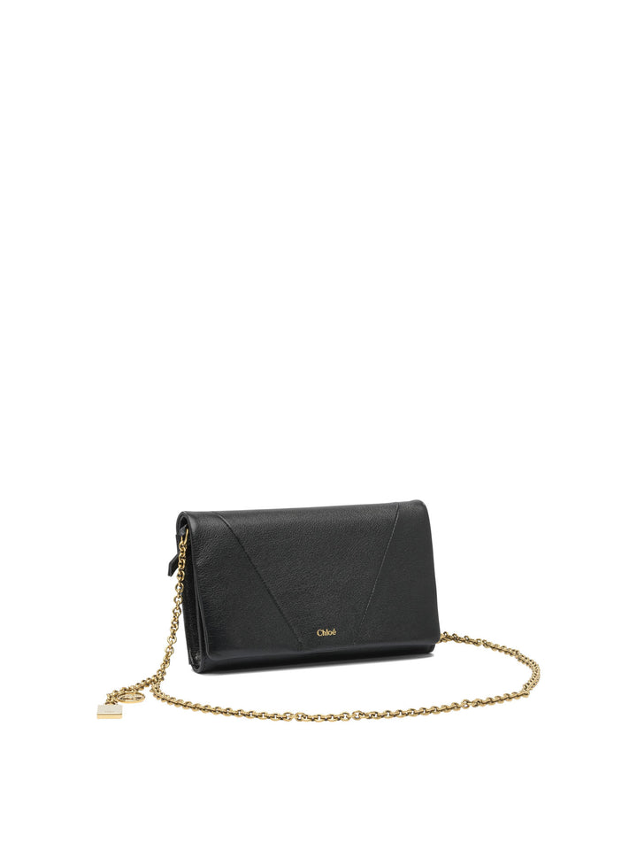 Chloé Chloé Spin Crossbody Bags - Black | 1b13b780757dc29c8fb66623f0fd498e99a4716c