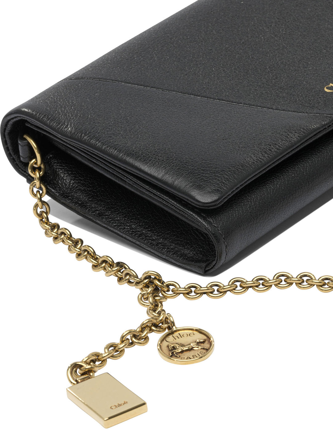 Chloé Chloé Spin Crossbody Bags - Black | 6975b1fd7fcfe2f64950c0564282898e673062c8