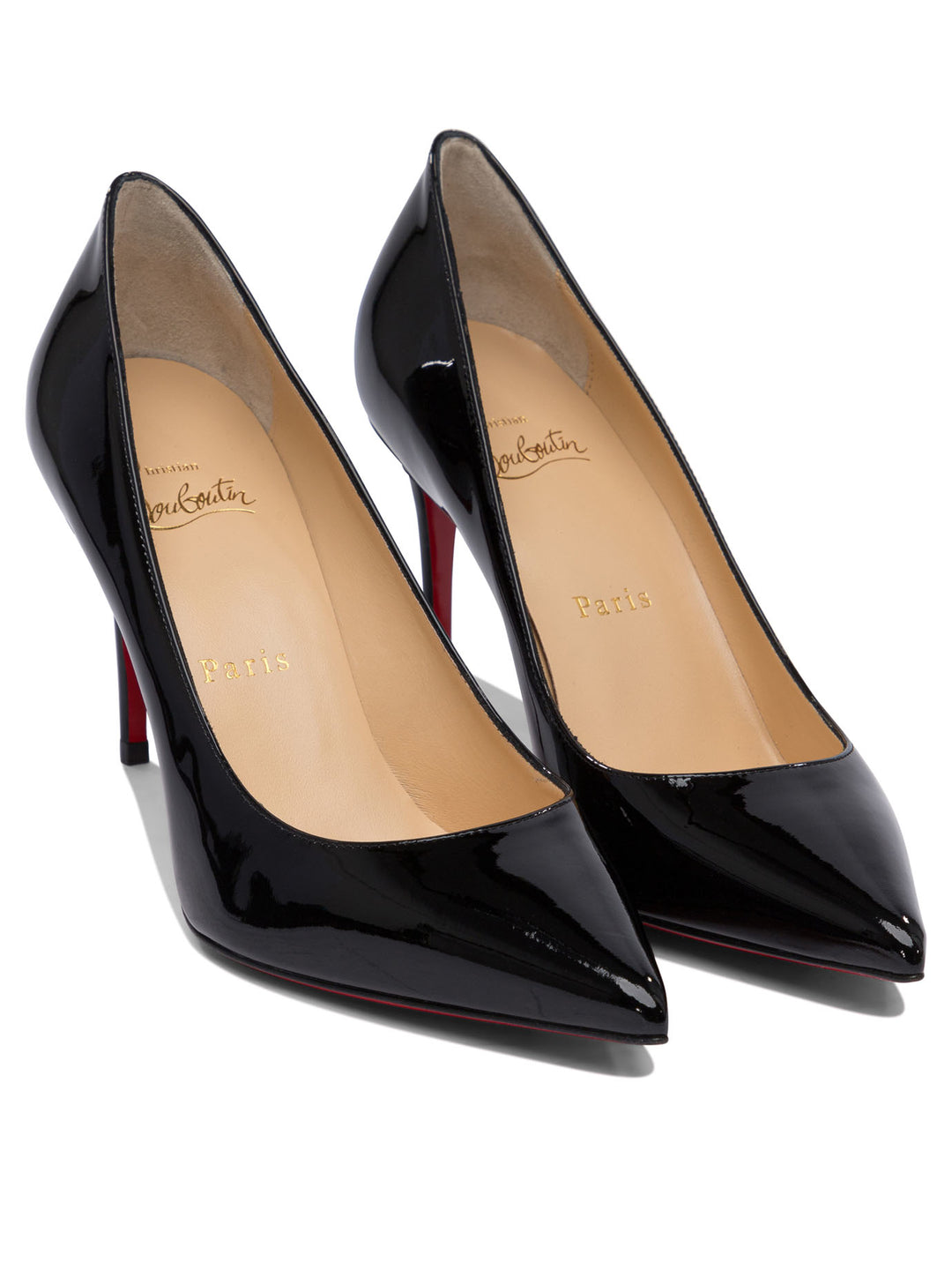 Christian Louboutin Kate 85 Patent Heeled shoes - Black | 83a5f740a9b3a66c2f3ec4672e2935e383689e2c
