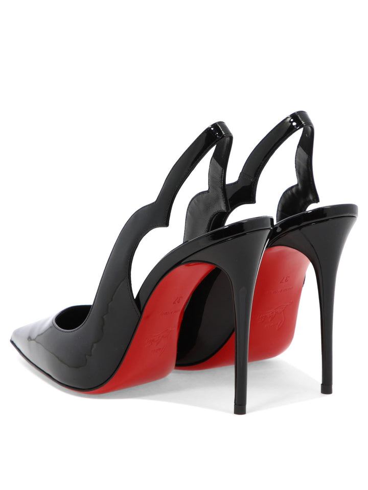 Christian Louboutin Hot Chick Sling Heeled shoes - Black | 75c24ae3235a76e73b77fa8a4620f88c08d9c215