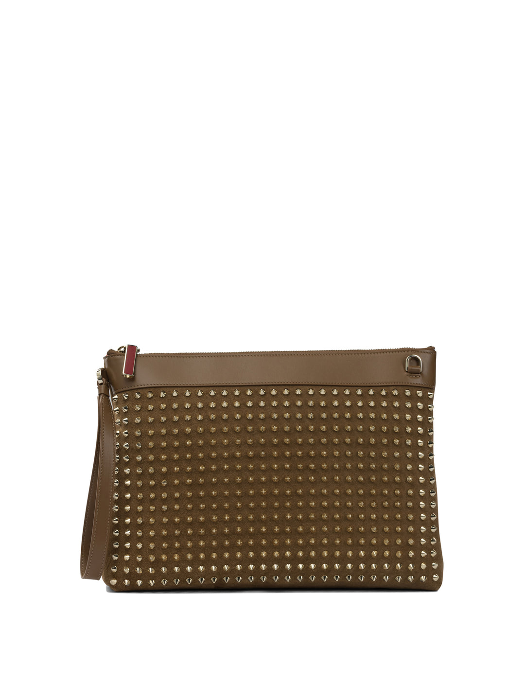 Christian Louboutin Es Pouch - Brown | d1d3ca294a8abe1de5409a41bfb89411075cb567