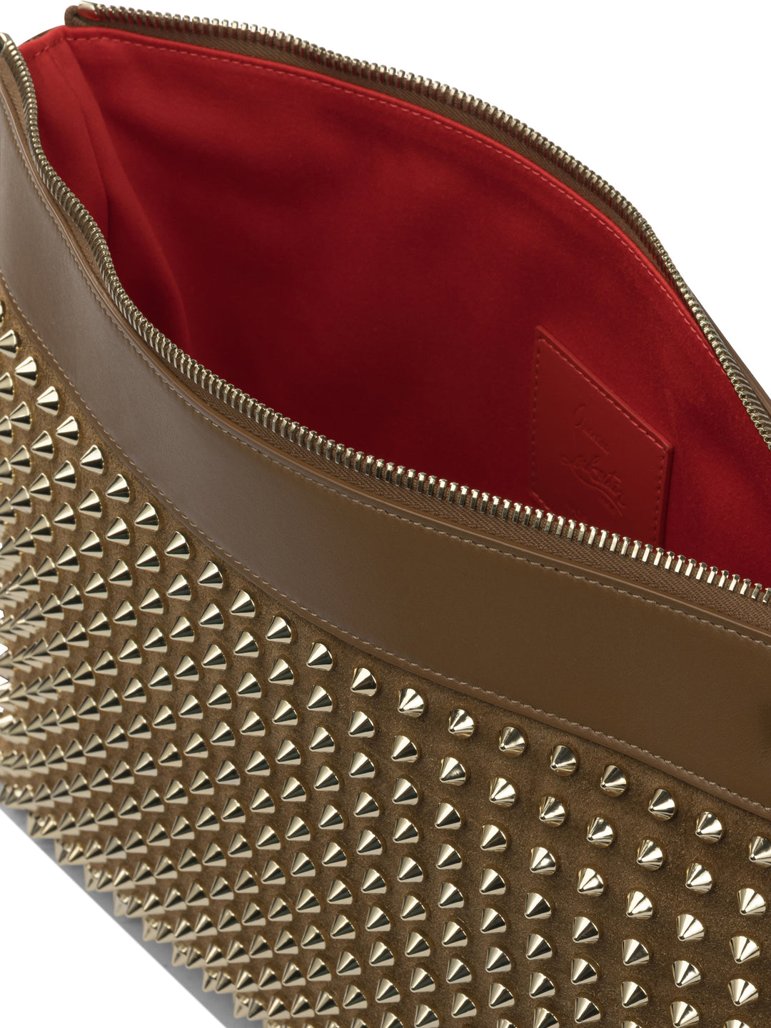 Christian Louboutin Es Pouch - Brown | 521c093e4327111fc963d14723f668c88de99157