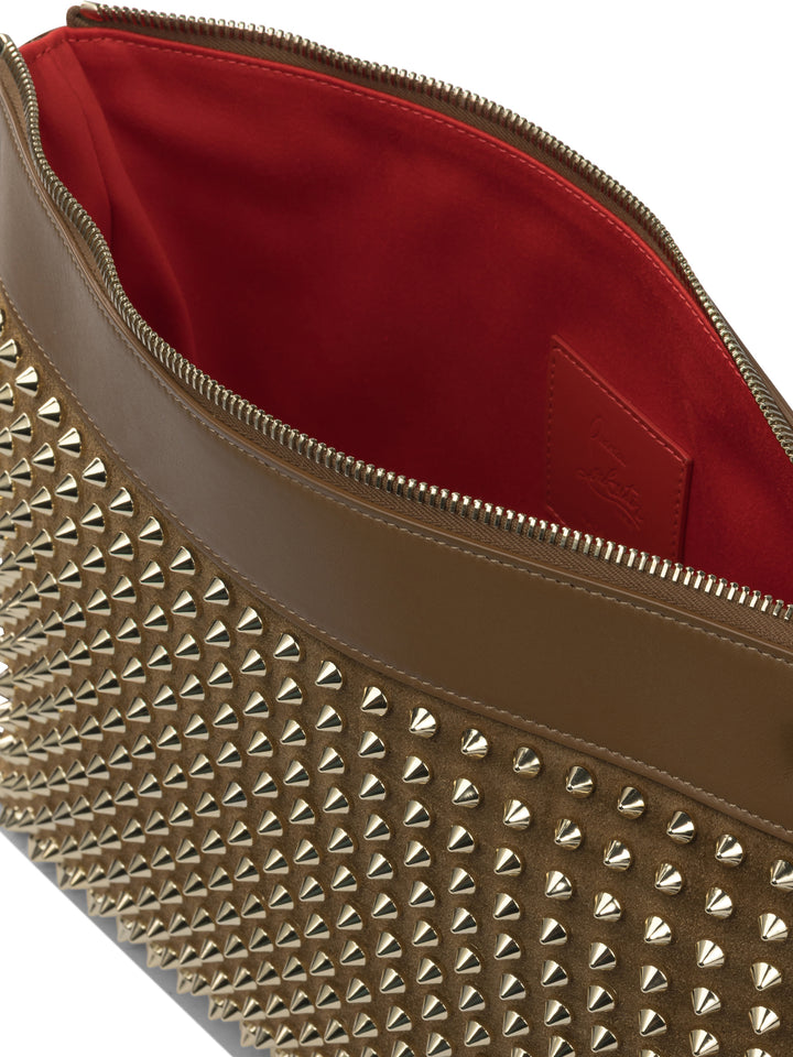 Christian Louboutin Es Pouch - Brown | 521c093e4327111fc963d14723f668c88de99157