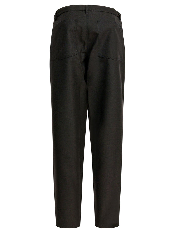 Comme Des GarçOns Shirt Wool Blend Pants Trousers - Black | ee41bb02c4ca32f8032c267519309b0f4f1f14d2