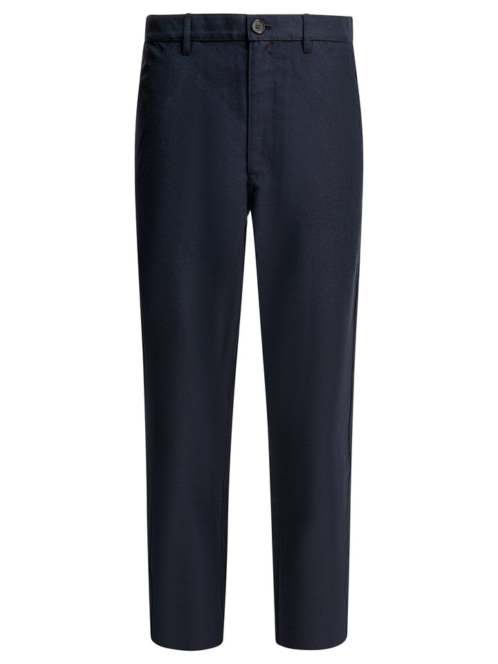 Comme Des GarçOns Shirt Wool Blend Pants Trousers - Blue | 7644691812b4ad905ad6360c4d55141fa067dd6a